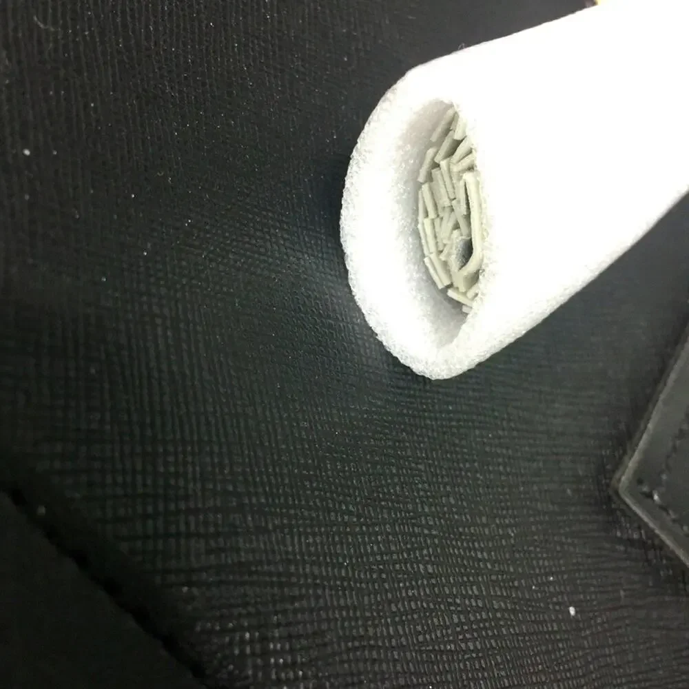 Black Tote Bag Large with Front Pocket - Picture 3 of 6